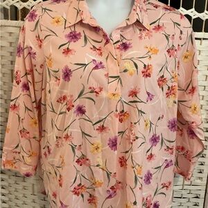 Investments Floral Blouse